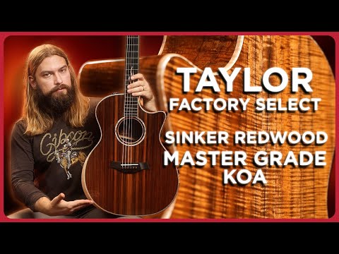 This Guitar is Unbelievable | Taylor Master Grade Koa & Sinker Redwood Custom