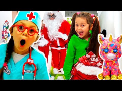 Kids Video With Santa Claus Dans Five Little Monkeys Nursery Rhymes By Chiki-Piki
