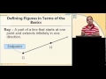 Geometry Fundamentals: Lines and Planes