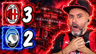 VOI SIETE PAZZI!!! MI DEVO SFOGARE!!! MI SENTO MALE!!! || MILAN-ATALANTA 3-2