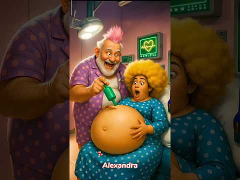 ❤ Evolution animal: punk doctor with pregnant curly haired woman🥰 Alexandra✅ #cat