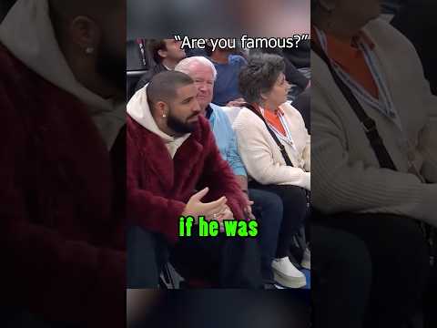 Hilarious Drake Moment at an NBA Game😂