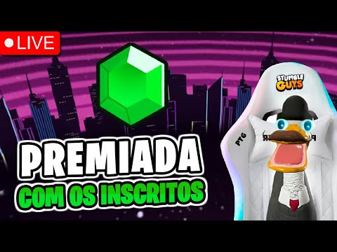 🔴 STUMBLE GUYS AO VIVO | JOGANDO COM OS INSCRITOS | BLOCK DASH LENDÁRIO 🌟 #stumbleguys