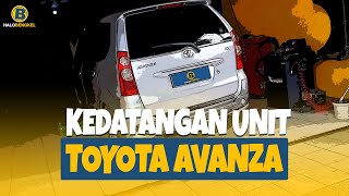Kedatangan unit toyota AVANZA penggantian brackpad, rackend, bearing dan penggantian oli