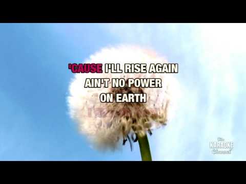 Rise Again in the style of Dallas Holm | Karaoke with Lyrics