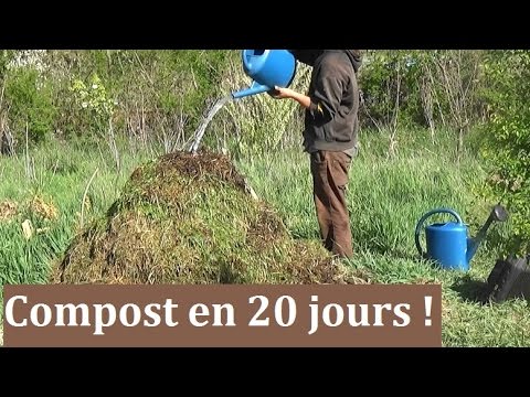 Comment faire un compost en 20 jours !