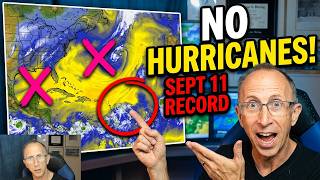 Atlantic Tropical Season Record: Still No Hurricanes by Sept 11