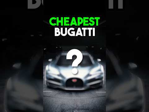 The CHEAPEST Bugatti 🤯