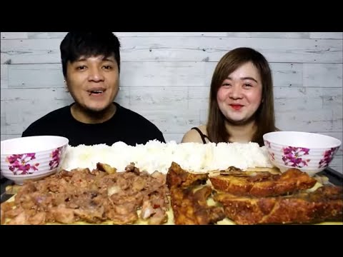 Crispy Lechon atsaka Binagoongan na napakasarap matchy matchy