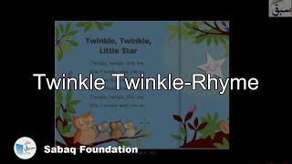 Twinkle Twinkle-Rhyme
