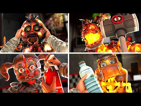 [SFM FNaF] Counter Jumpscares WITH Heatwave Animatronics