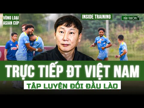 FULL ĐT VIỆT NAM TẬP BUỔI CUỐI ĐẤU LÀO: HLV KIM SANG SIK CHỐT ĐỘI HÌNH ĐÁ CHÍNH