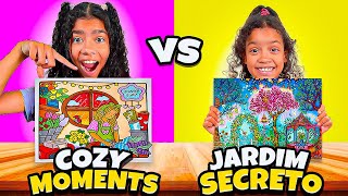 PINTANDO BOBBIE GOODS COZY MOMENTS VS JARDIM SECRETO