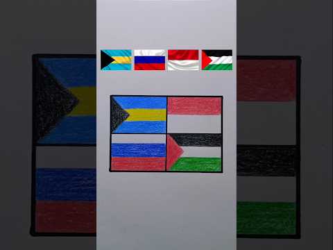 Negara Pendukung Palestina || Bahamas, Rusia, Indonesia, Palestina #bendera #flag #nationalflag