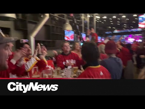 Calgarians react to Canada beating the U.S. in 4 Nations Final
