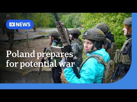 YouTube video thumbnail: Poland Prepares to Defend Itself Against Potential Russian Invasion