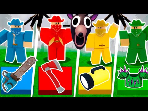 РАНДОМНЫЙ ЛУТ ЧЕЛЛЕНДЖ в 99 НОЧЕЙ в лесу ROBLOX!