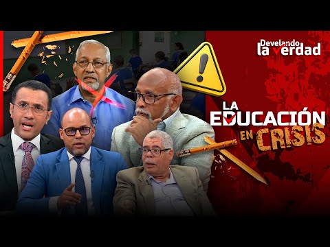 #Increíble🔴 La educación en crisis / Los intereses oscuros que controlan el sistema educativo en RD