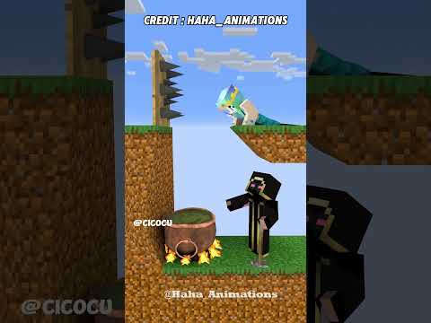 BANTU PUTRI DUYUNG UNTUK MELEWATI JEMBATAN⁉️ #shorts #roblox #minecraft #sprunki