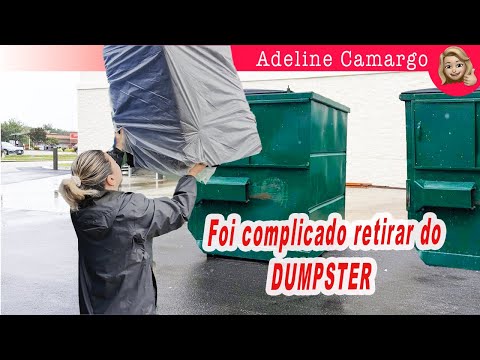 Super dumpster: Garimpando o que as lojas jogam fora!