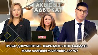 Эч бир документсиз - жарандыгы жок адамдар жана алардын жарандык алуусу // Акысыз адвокат