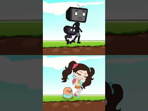 Should help Nuggy or TV Baby? ? #shorts *SKIBIDI TOILET* *Funny Animation*