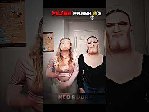 filter prank 😭😂