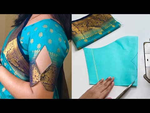 New Model Blouse Sleeves Design Cutting And Stitching | New Model Blouse Sleeve Design