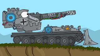 Прокачка монстра Мультики про танки