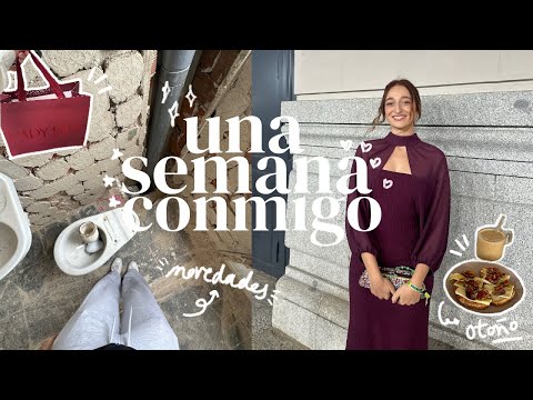 una semana tranquila de otoño 🍂🧡 arreglando cosas del piso, me visto de gala y días con amigas 🌟