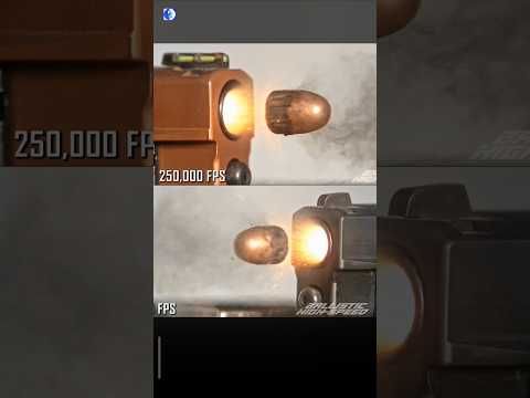 Bullets Colliding Mid Air Explained #shorts