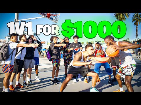 I Played in a HEATED $1,000 1v1 Basketball Tournament