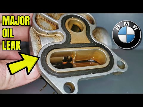 BMW X5 Major Oil Leak Found & Fixed - 4.8L V8 N62 - 2 Minute Quick Tip