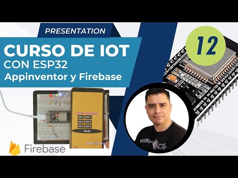 No 12 Diseña tu App en AppInventor y Conéctala a Firebase para Control a Distancia por internet