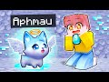 Angel Puppy Adventures in Minecraft