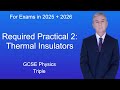 Investigating Thermal Insulators Effectiveness