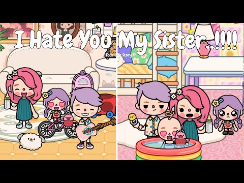 I Hate You My Sister 😱🍼🥀💔| Toca Life World ✨| Sad Story 💗| Toca Boca