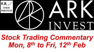 ARK Invest Stock Trading Commentary | Mon, 8th to Fri, 12th February 2021
