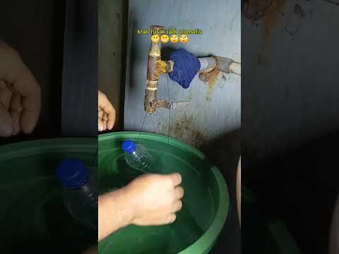 kran rusak jadi otomatis #komedi #idekreatif #idebarangbekas #kreatif