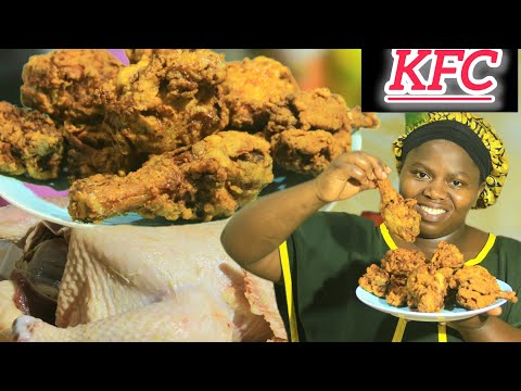 GUTEKA INKOKO Y'IMINSI MIKURU ,KFC , IYI NKOKO IRARYOHA CYANE, PERFECT KFC CHICKEN RECIPE AT HOME