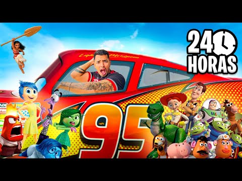 24 HORAS PRESO NO MUNDO DA DISNEY! (Você Não Vai Acreditar no Que Aconteceu!)