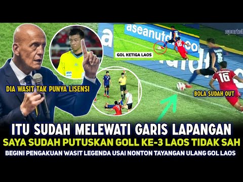 HIROKI LANGSUNG MENANGIS❗LEGENDA WASIT DUNIA TAK SAHKAN GOL LAOS❗PIER LUIGICOLLINA TEMUKAN KCURANGAN