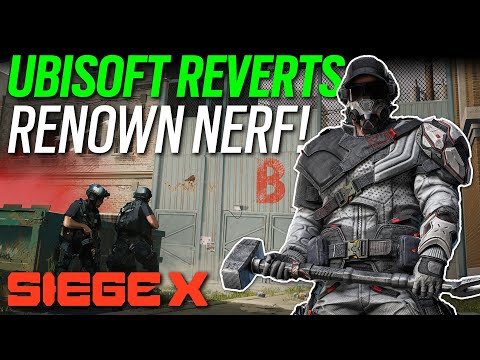 Renown Nerf Reverted! - 6News - Rainbow Six Siege X