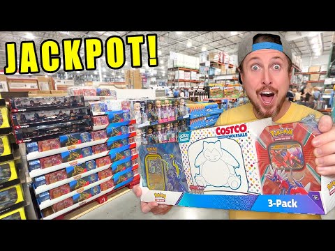 HUGE Costco Pokemon Cards JACKPOT Found, CHARIZARD PULL!