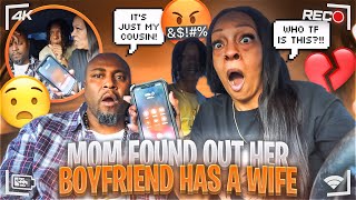 MY MOM FOUND OUT HER BOYFRIEND HAS A WIFE😱💍**WE JUMPED HIM**