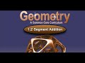 Segment Lengths and Geometry Concepts