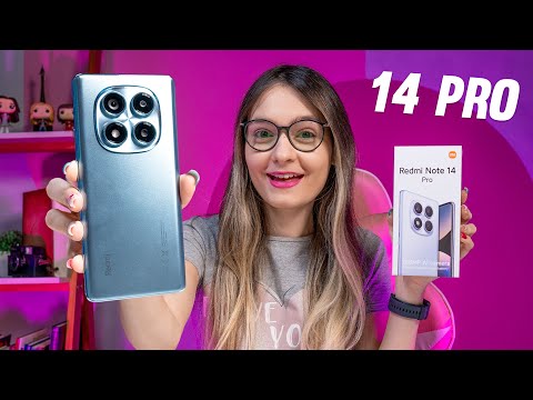 CHEGOU! Redmi Note 14 Pro com CÂMERA de 200MP, NFC e MAIS!