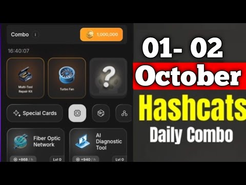 Hashcats Daily Combo 01 - 02 October  | Hashcats Combo Today Card