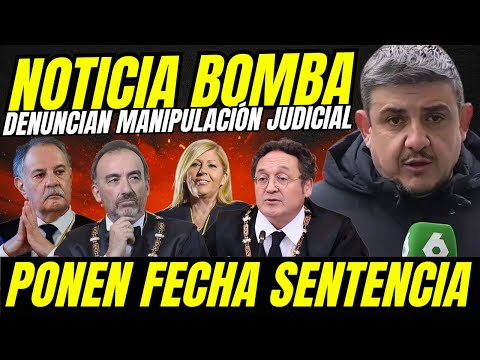 ESTALLIDO JUDICIAL "DENUNCIAN MANIPULACIÓN JUDICIAL" PONEN FECHA SENTCIA FISCAL" REVILLA LO CLAVA"