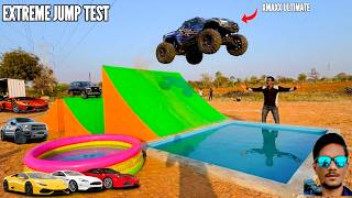 RC $200 vs $200000 Cars Jump Test Swimming Pool – Chatpat toy tv